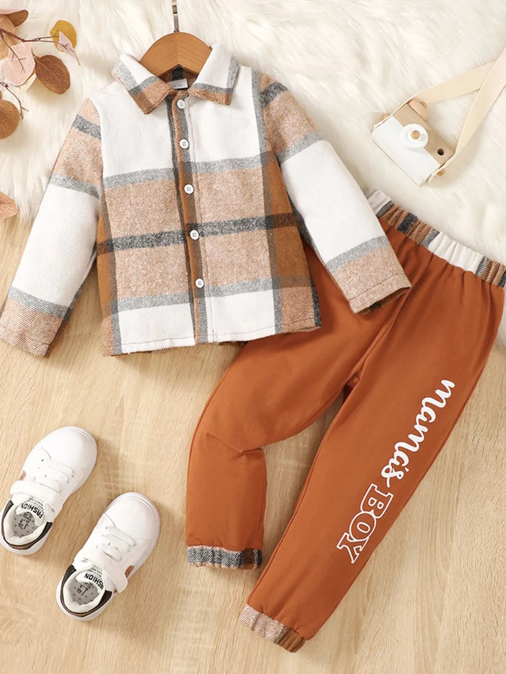Color Block Button Up Top and Pants Set NicholesGifts