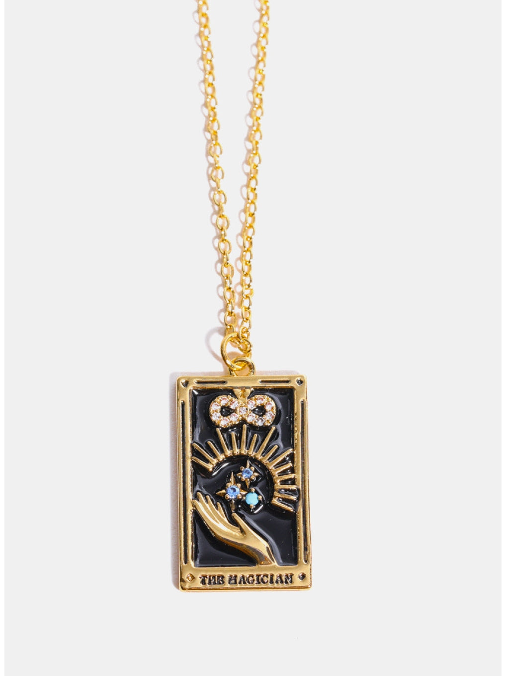 Tarot Card Pendant Stainless Steel Necklace nicholesgifts