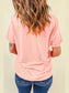 Dotty Bunny Bow Graphic Short Sleeve T-Shirt nicholesgifts