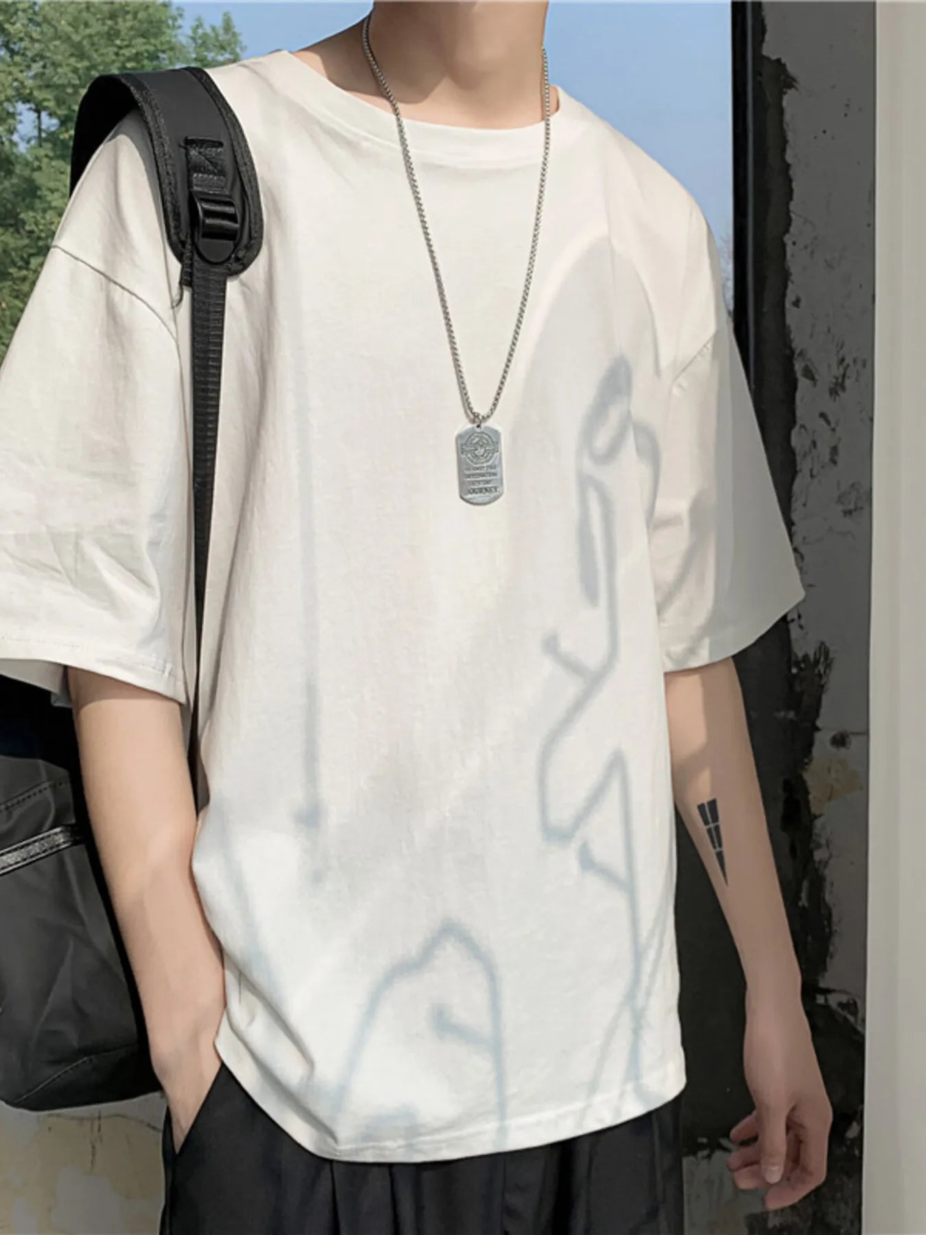 Men's Round Neck Short Sleeve T-Shirt NicholesGifts