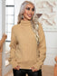 Turtleneck Cable-Knit Long Sleeve Sweater nicholesgifts