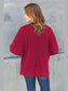 Women Double Take Full Size Round Neck Long Sleeve T-Shirt NicholesGifts