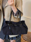 Buckle Decor Shoulder Bag nicholesgifts