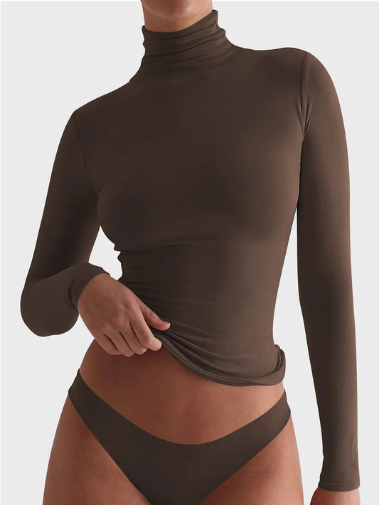 Lovelet Turtleneck Long Sleeve T-Shirt NicholesGifts