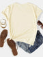Lucky Clover Round Neck Short Sleeve T-Shirt nicholesgifts