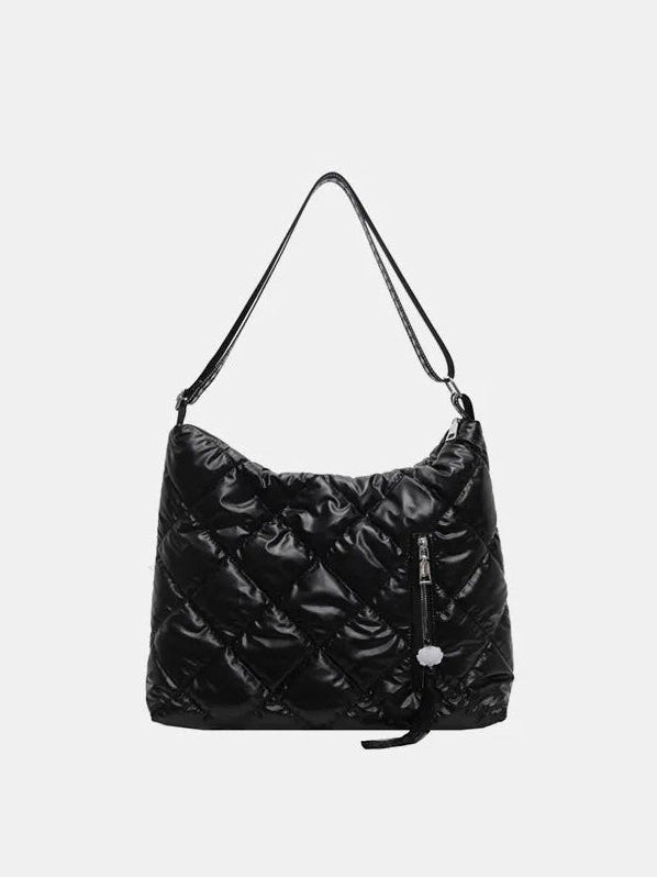 Quilted Nylon Travel Bag Trendsi