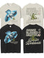 Men's Graphic Round Neck Half Sleeve T-Shirt nicholesgifts