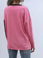 Color Block Casual Round Neck Sweatshirt nicholesgifts
