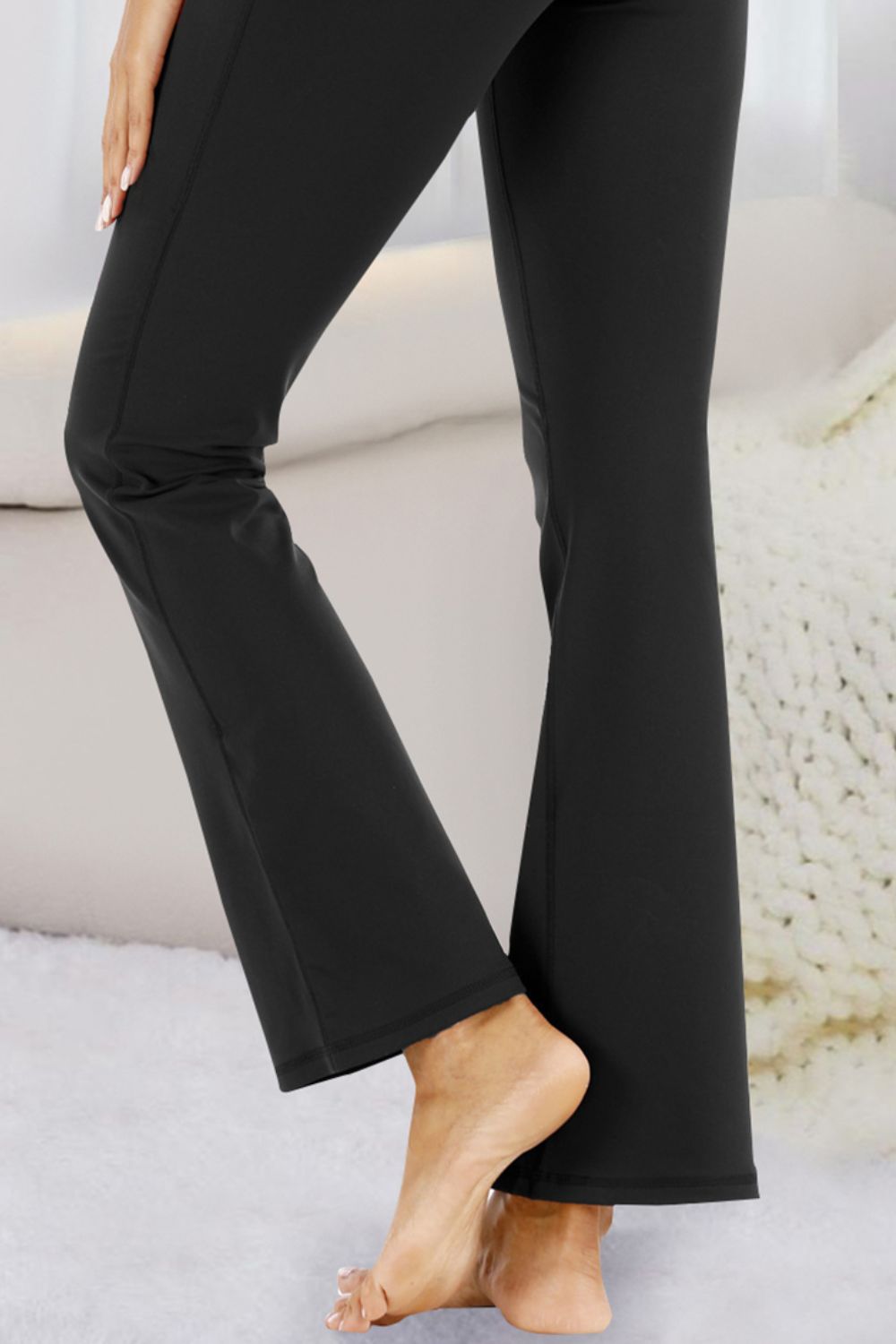 Pocketed High Waist Active Pants nicholesgifts