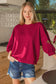 Zenana Scuba Dolman Sleeve Sweatshirt nicholesgifts