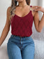 Openwork Scoop Neck Knit Vest nicholesgifts