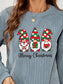 MERRY CHRISTMAS Graphic Sweatshirt nicholesgifts