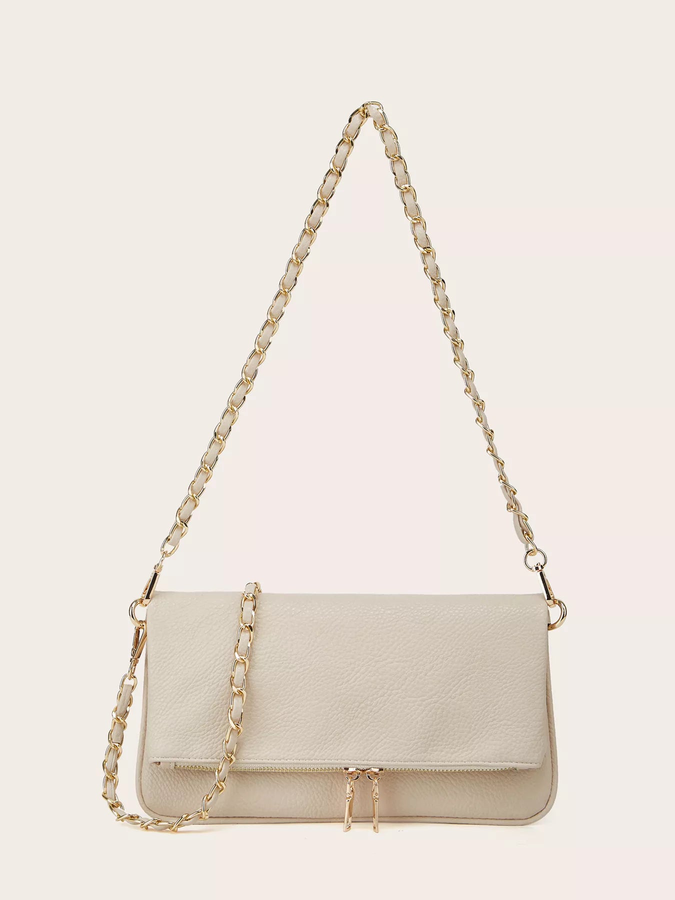 PU Leather Chain Strap Shoulder Bag nicholesgifts