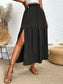 Frill Slit Skirt nicholesgifts