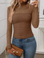 Mock Neck Long Sleeve Top nicholesgifts