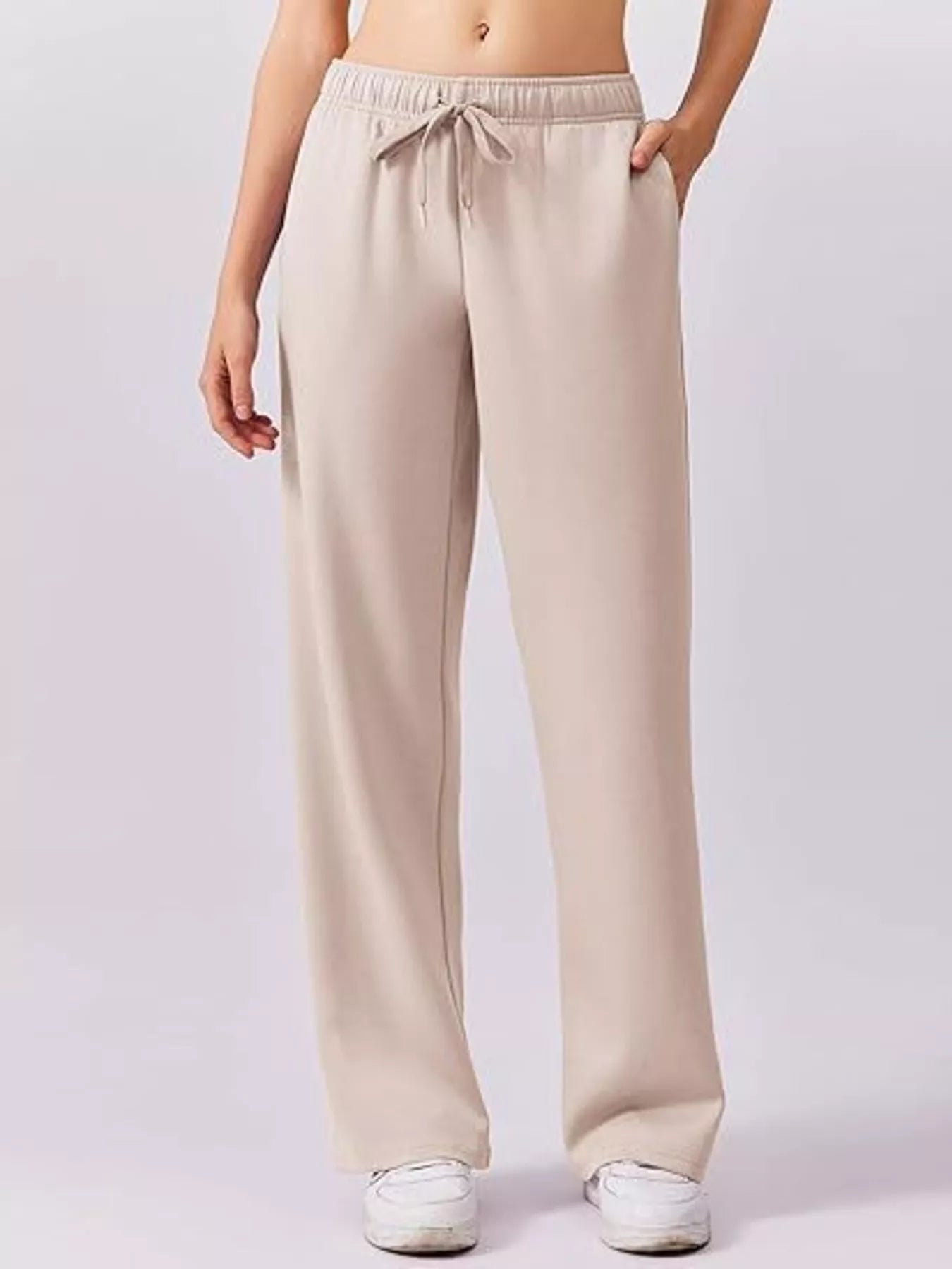 Relaxed Fit Quarter-Zip Top and Pants Set nicholesgifts