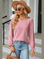 Round Neck Flounce Sleeve T-Shirt nicholesgifts