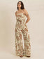 Tie Strap Wide Leg Jumpsuit nicholesgifts