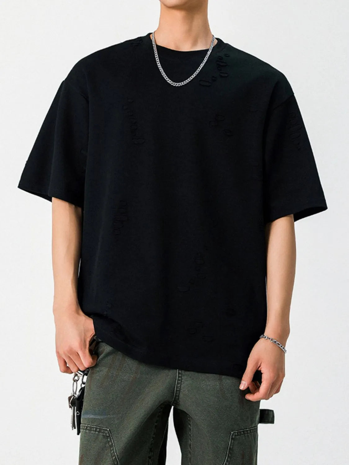 Men's Round Neck Half Sleeve T-Shirt NicholesGifts