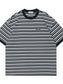 Men's Classic Striped Cotton Crew Neck T-Shirt nicholesgifts