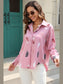 Printed Collared Neck Buttoned Shirt nicholesgifts