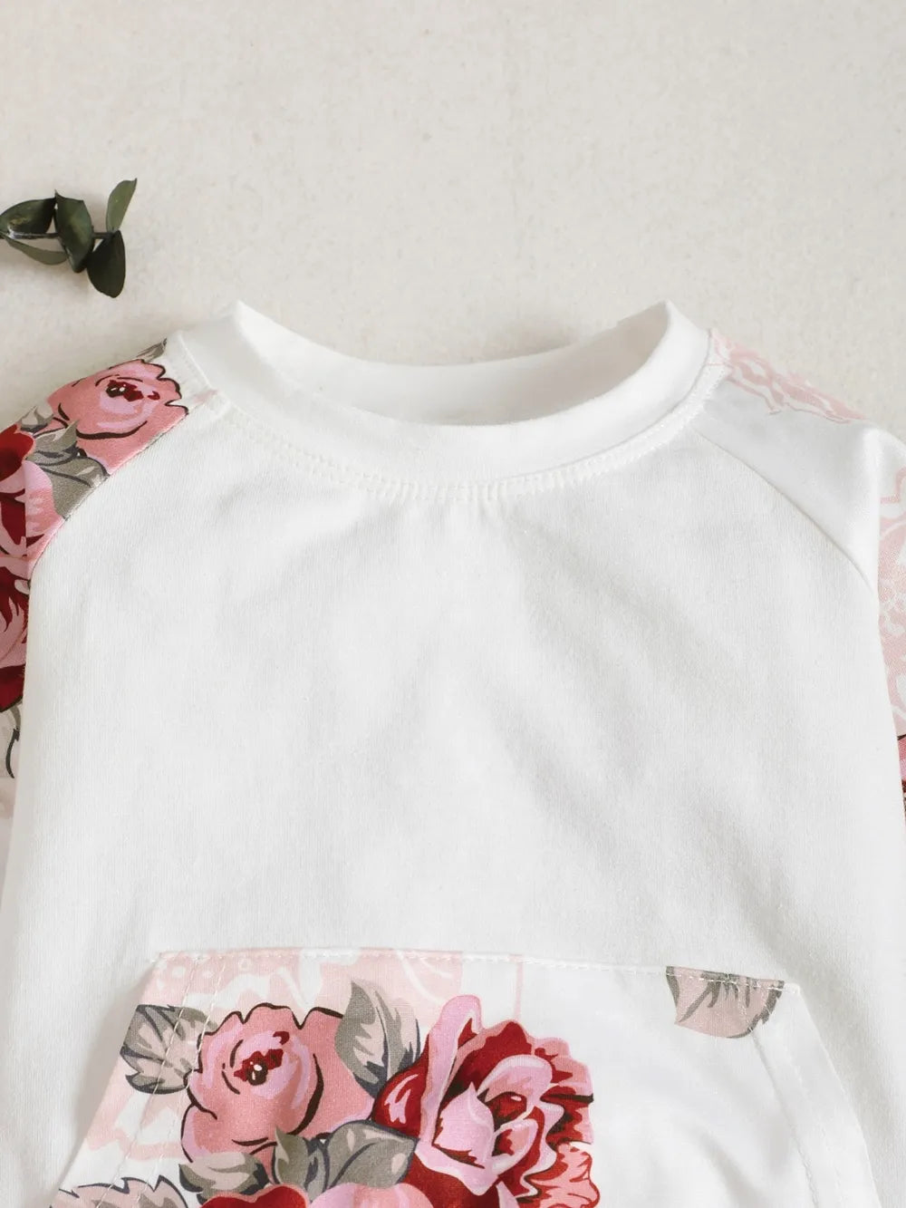 Children's Floral Top and Pants Set Trendsi