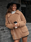 Ivy Lane Zip-Up Collared Teddy Jacket nicholesgifts