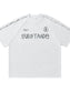 Men's Letter Round Neck Half Sleeve T-Shirt nicholesgifts