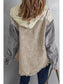 Women Snap Front Hooded Corduroy Shacket nicholesgifts