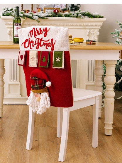 MERRY CHRISTMAS Chair Cover nicholesgifts
