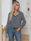 Printed Buttoned Long Sleeve Shirt nicholesgifts