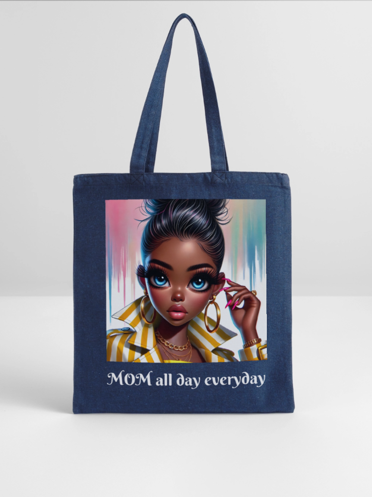 African American Women Mom All Day Everyday Mother's Day Tote Bag NicholesGifts