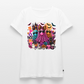 Women’s Halloween Ghost Spooky Vibes Short Sleeve T-Shirt - white