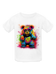 Boys Colorful Teddy Bear Short Sleeve T-Shirt nicholesgifts