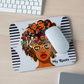 African American Women My Roots Mouse Pad Gift for Black History Month nicholesgifts