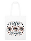 Women Coffee Is My Love Language Valentine's Day Tote Bag Gift For Her nicholesgifts