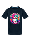 Toddler Girls Colorful Kitten Short Sleeve Tee Shirt nicholesgifts