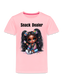 African American Toddler Girls Snack Dealer Short Sleeve T-Shirt nicholesgifts