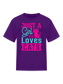 Girls Just A Girl Who Love Cats Short Sleeve Summer T-Shirt nicholesgifts