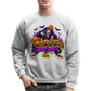 Men No Tricks Just Drip Halloween Crewneck Sweatshirt - heather gray