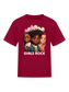 African American Girls Rock Crewneck Short Sleeve T-Shirt nicholesgifts