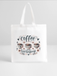 Women Coffee Is My Love Language Valentine's Day Tote Bag Gift For Her nicholesgifts