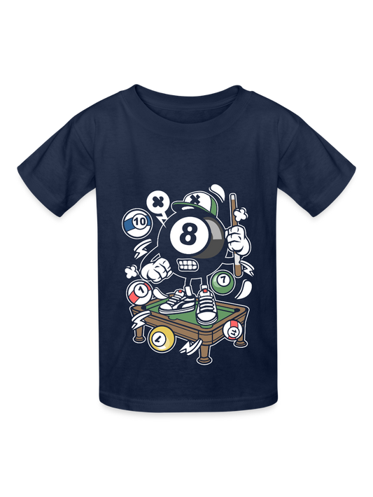 Boys Pool Shark Short Sleeve T-Shirt nicholesgifts