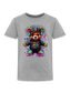 Toddler Boys Colorful Bear with Headphones Short Sleeve Crewneck T-Shirt nicholesgifts