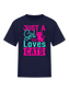 Girls Just A Girl Who Love Cats Short Sleeve Summer T-Shirt nicholesgifts