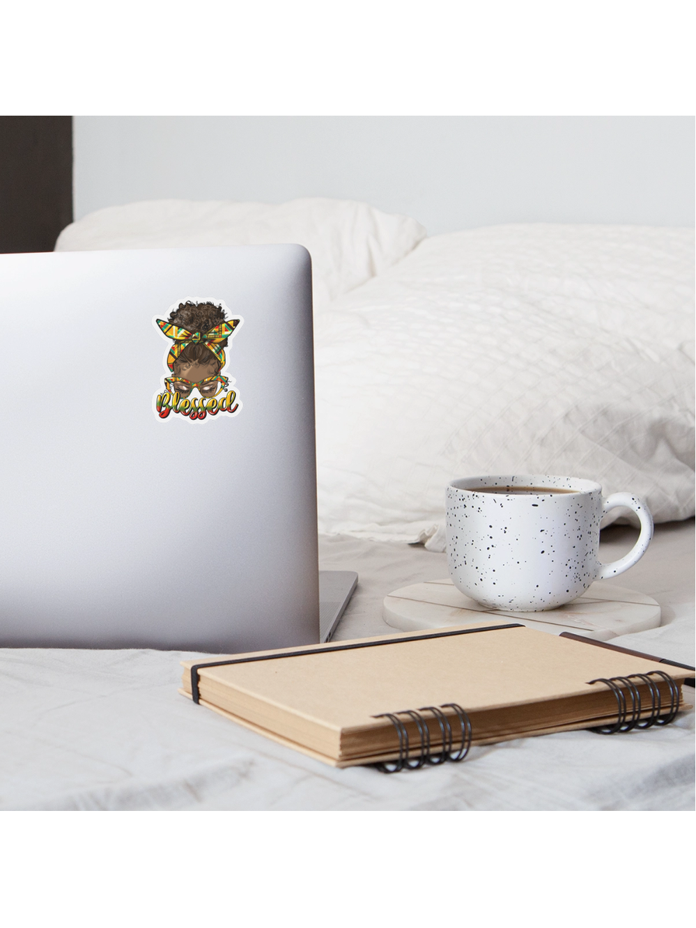 African American Blessed Sticker Spreadconnect