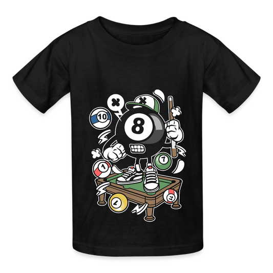 Boys Pool Shark Short Sleeve T-Shirt NicholesGifts