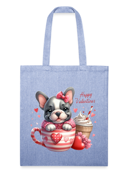 Women Happy Valentine's Day Pug Dog in Heart Mug Tote Bag Gift For Her nicholesgifts