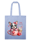 Women Happy Valentine's Day Pug Dog in Heart Mug Tote Bag Gift For Her nicholesgifts