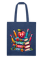 Women Teaching Is Heart Work Valentine's Day Tote Bag nicholesgifts